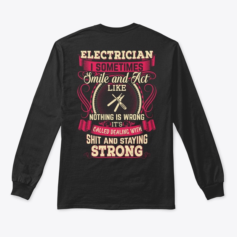 Electrician Staying Strong Hoodie