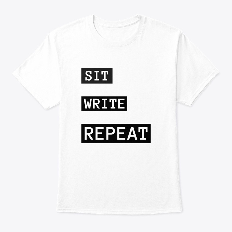 Sit Write Repeat Writers Tee
