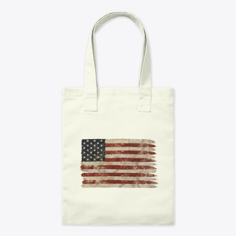 Weathered  American Flag