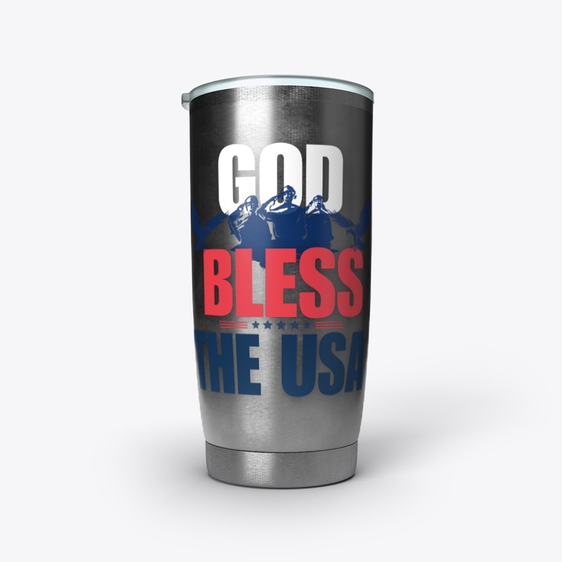 GOD BLESS THE USA TEE