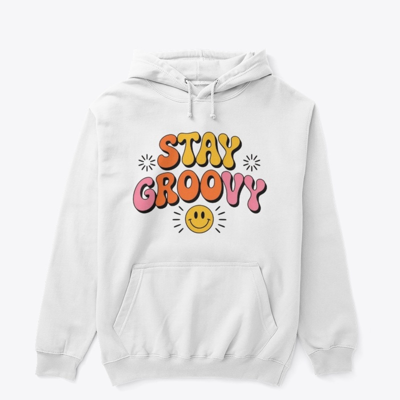 Stay Groovy Retro Tee | Minimalist 70s 