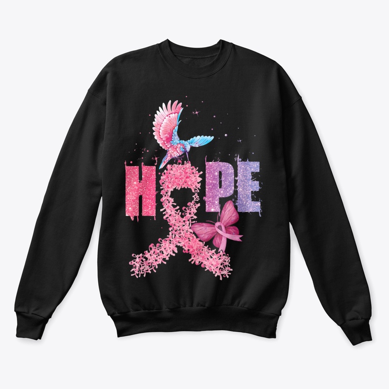 HOPE BREAST CANCER AWARENESS HUMMINGBIRD