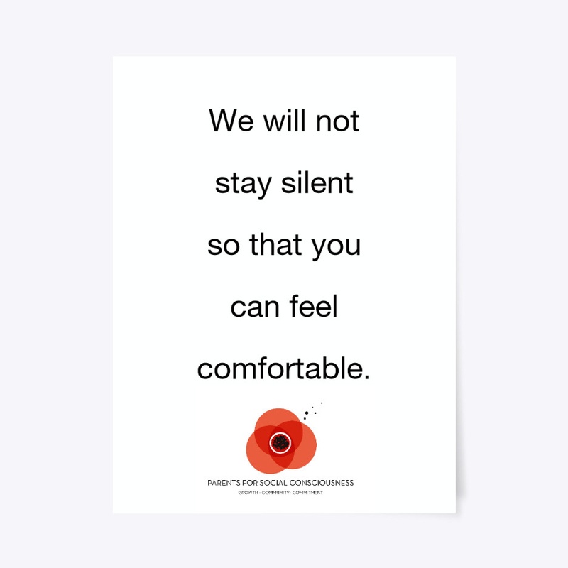 PFSC Peaceful Protest Sign