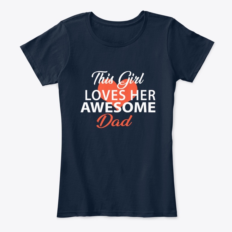 This girl loves her awesome dad