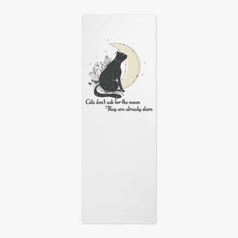 Cats don't ask for the moon