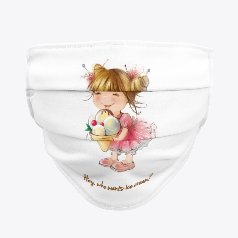 Girl with ice cream