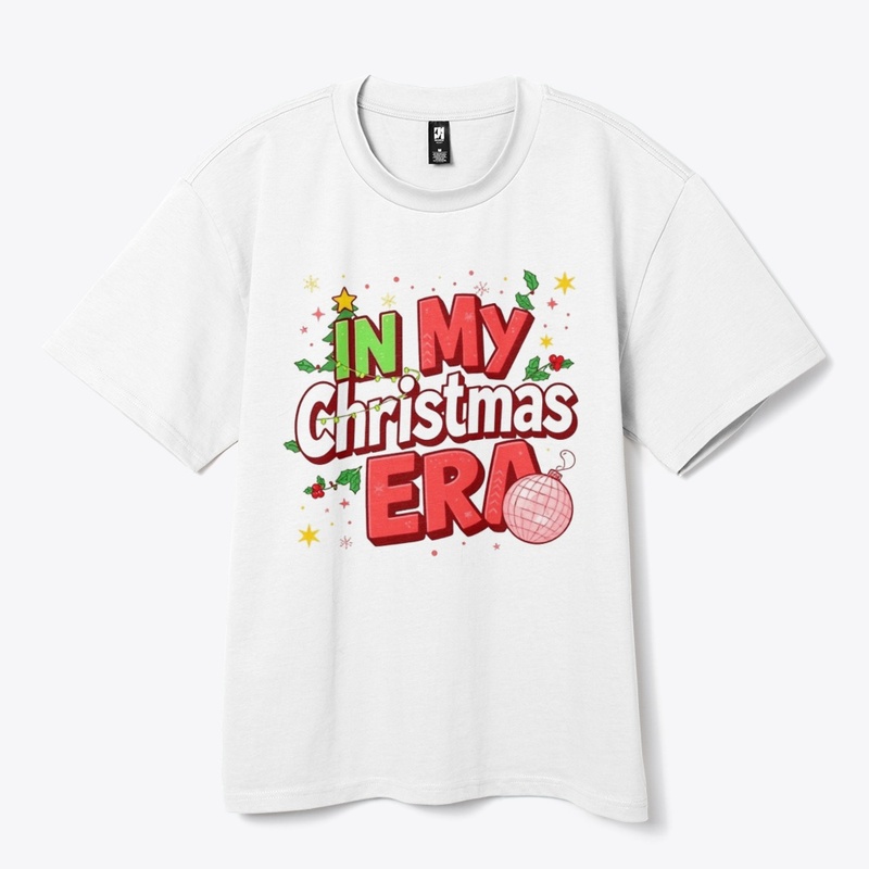 "In My Christmas Era Retro Holiday"
