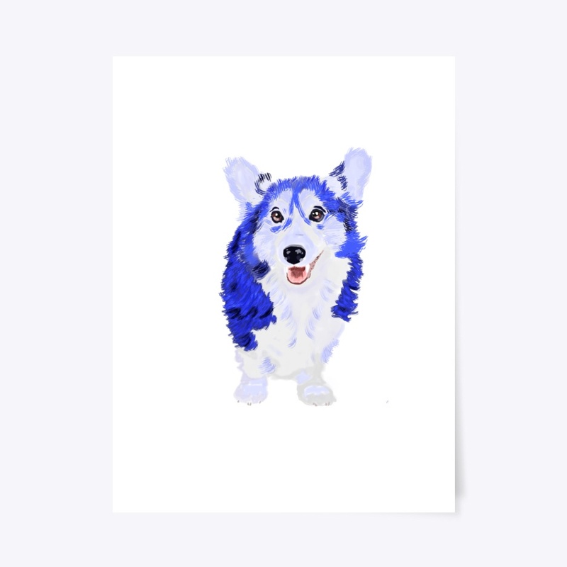 The Zaffre Corgi