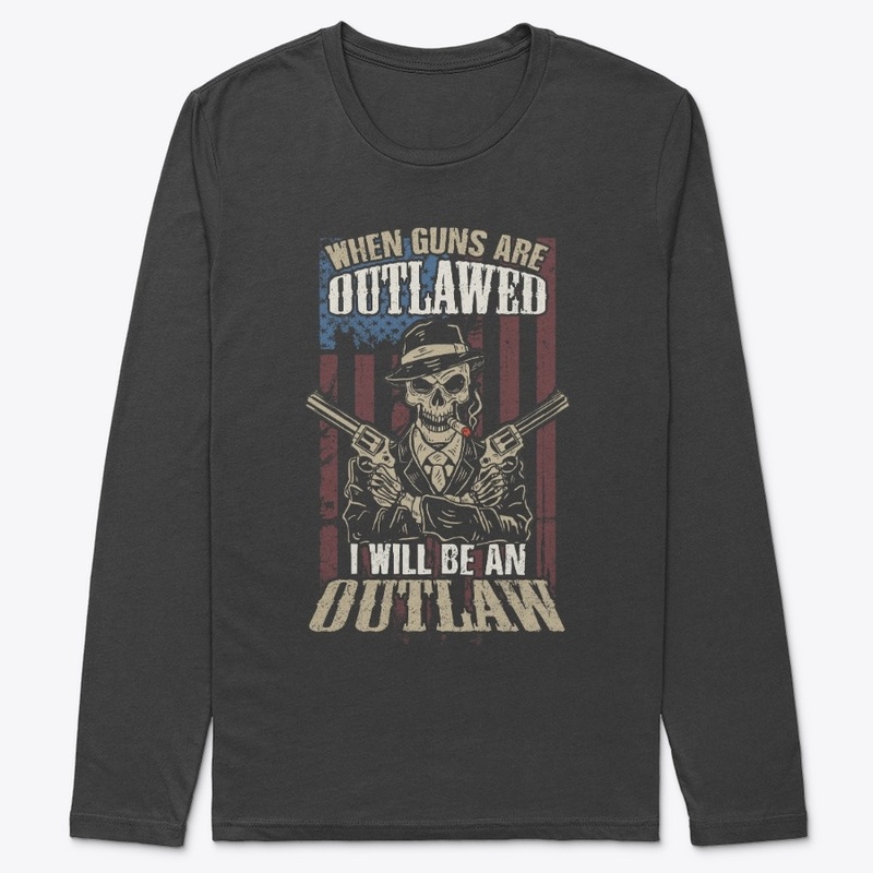 Skull & Guns Print Apparel