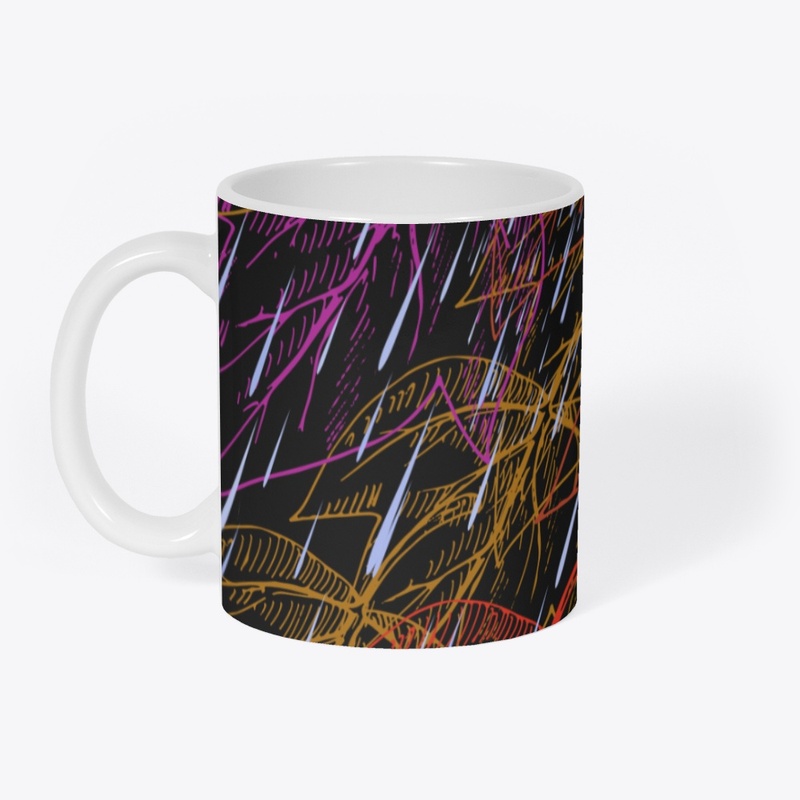 Drenched Fall Leaves