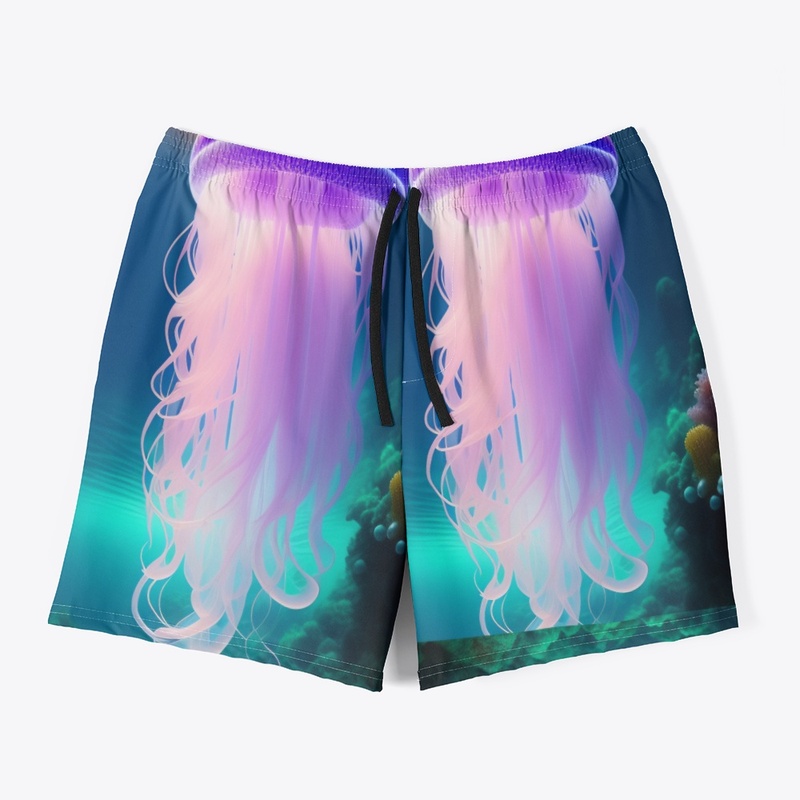 floating jellyfish swim trunk