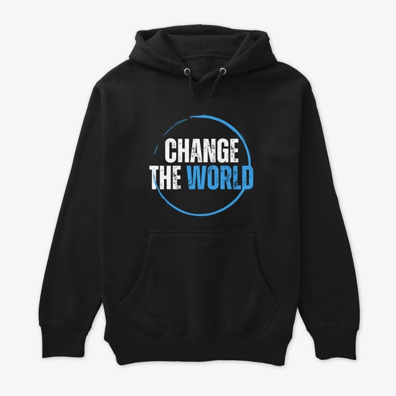 Black 'Change the World' Tee