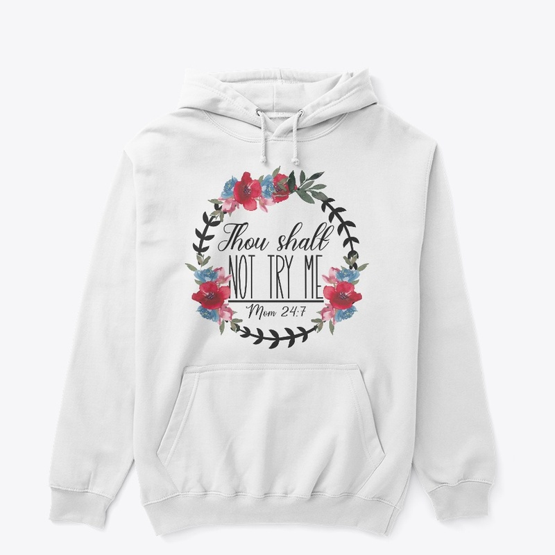 Floral design on sarcastic funny quote