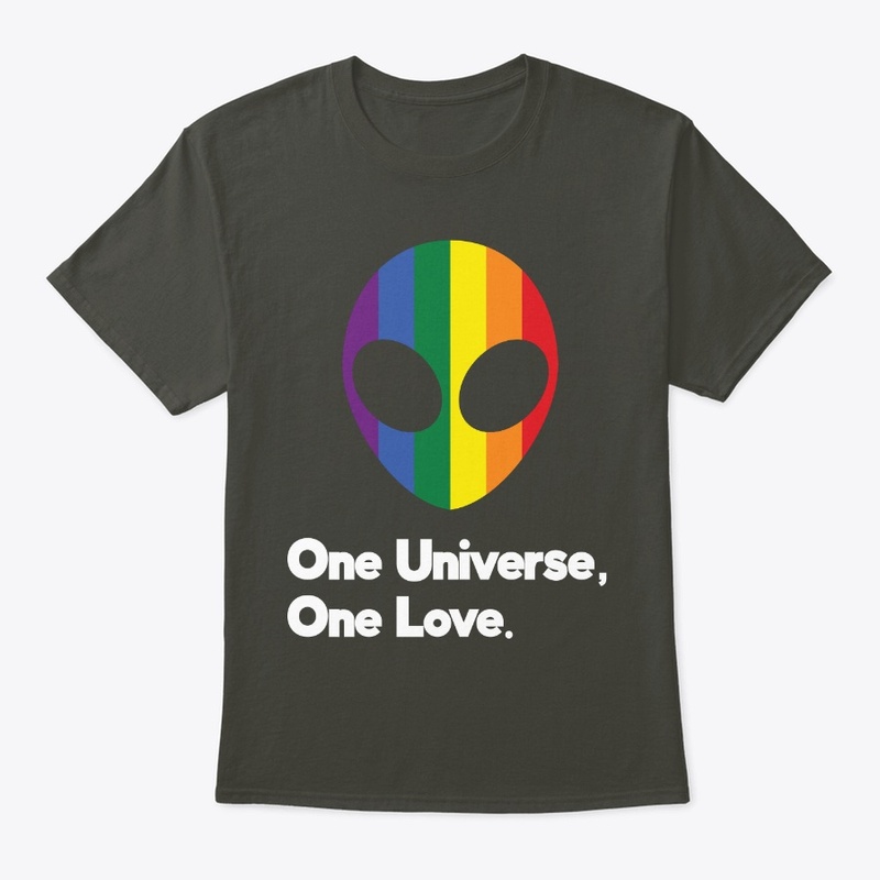 One Universe One Love Pride Area 51 Tee