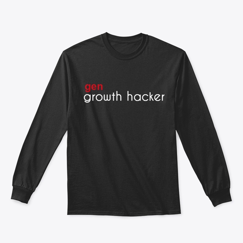 Growth hacker shirt - unisex - gen red