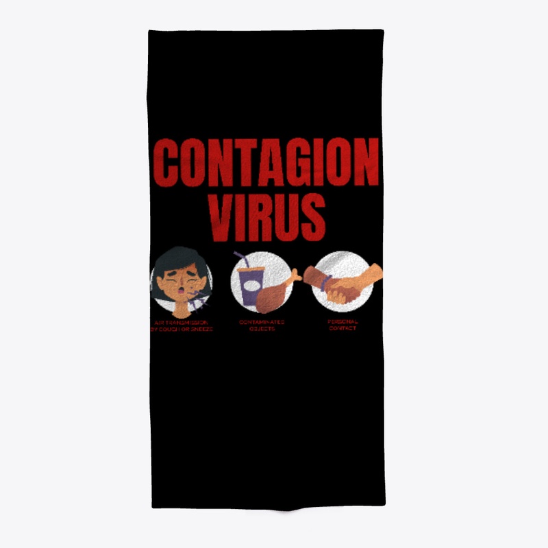 CONTAGION WUHAN VIRUS T SHIRT
