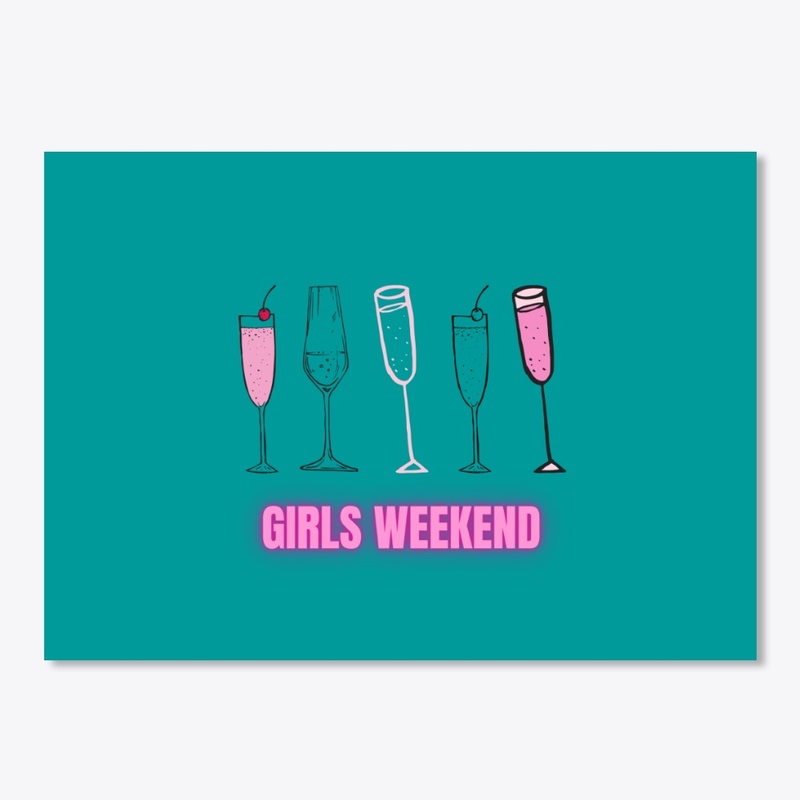 Girls Weekend Sticker