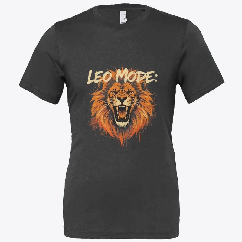Leo Mode Roaring Lion design