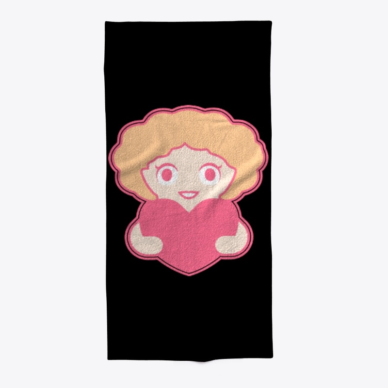 Cute girl Valentine