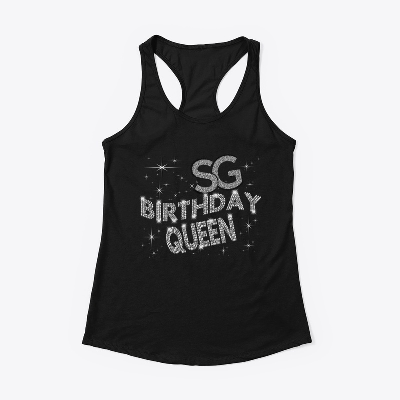 Diamond Birthday Queen Sparkly