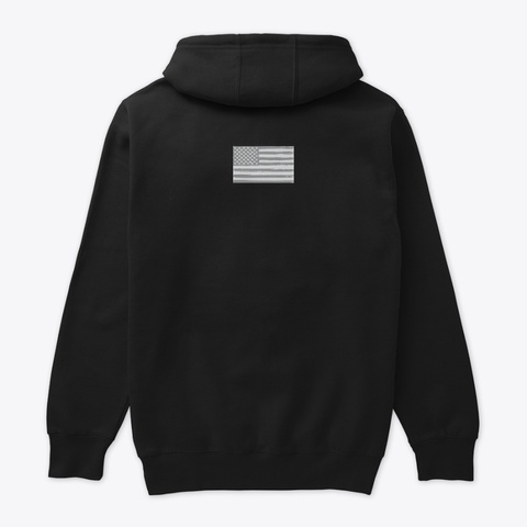 Gold Star Classic Black T-Shirt Back