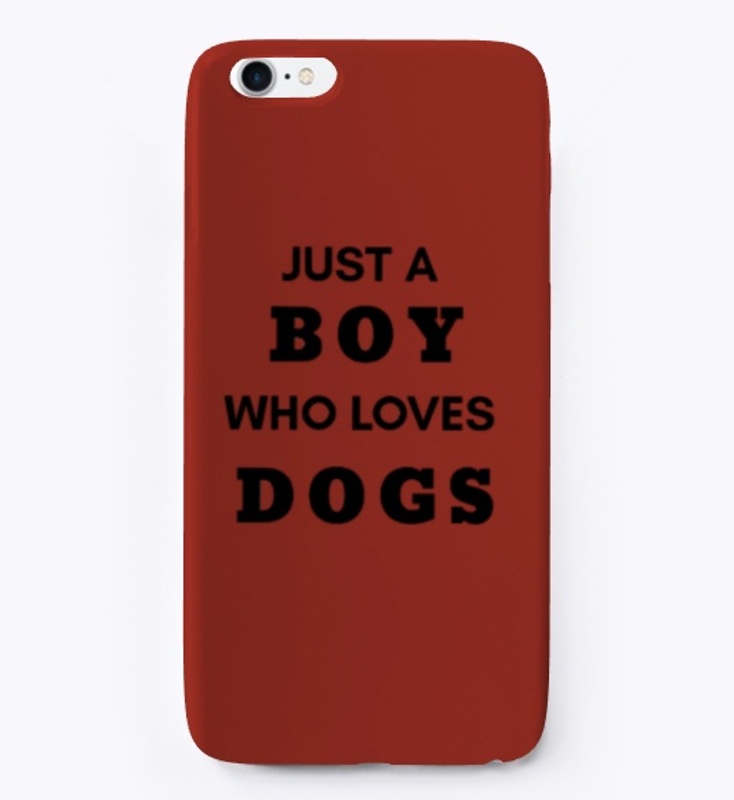 Just A Boy Who Loves Dogs