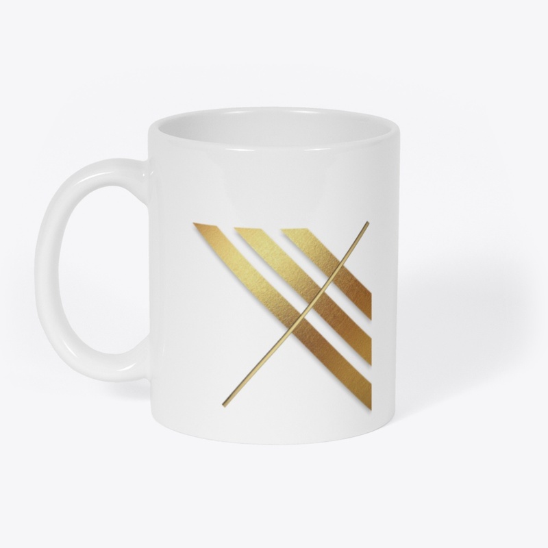 striped cup