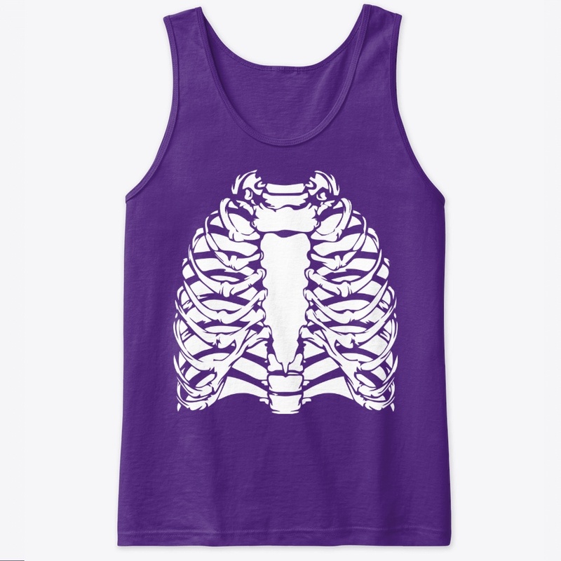 T-shirt Os  corps humain moyen