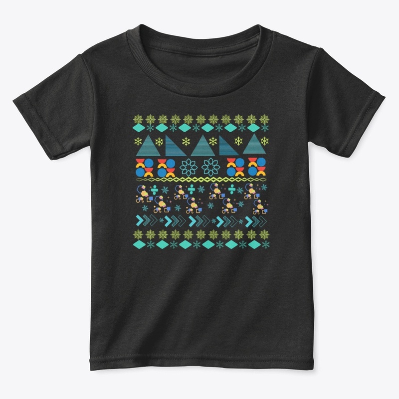 Geometric Ugly Sweater Christmas Pattern