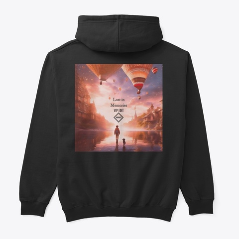 Lost In Memories   Vip Merch Black T-Shirt Back