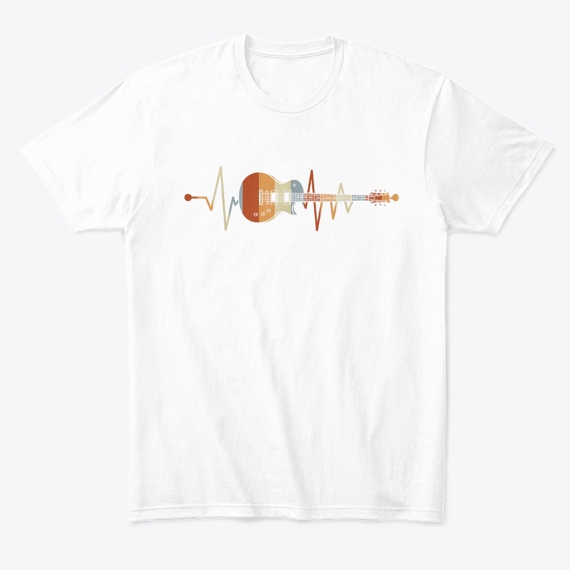 Heartbeat Guitar T-Shirt