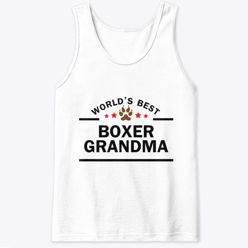 Boxer Grandma Mug and Apparel