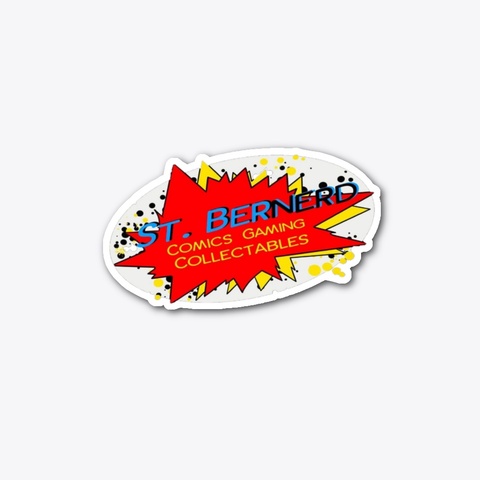 St. Ber Nerd Comics Standard Camiseta Front
