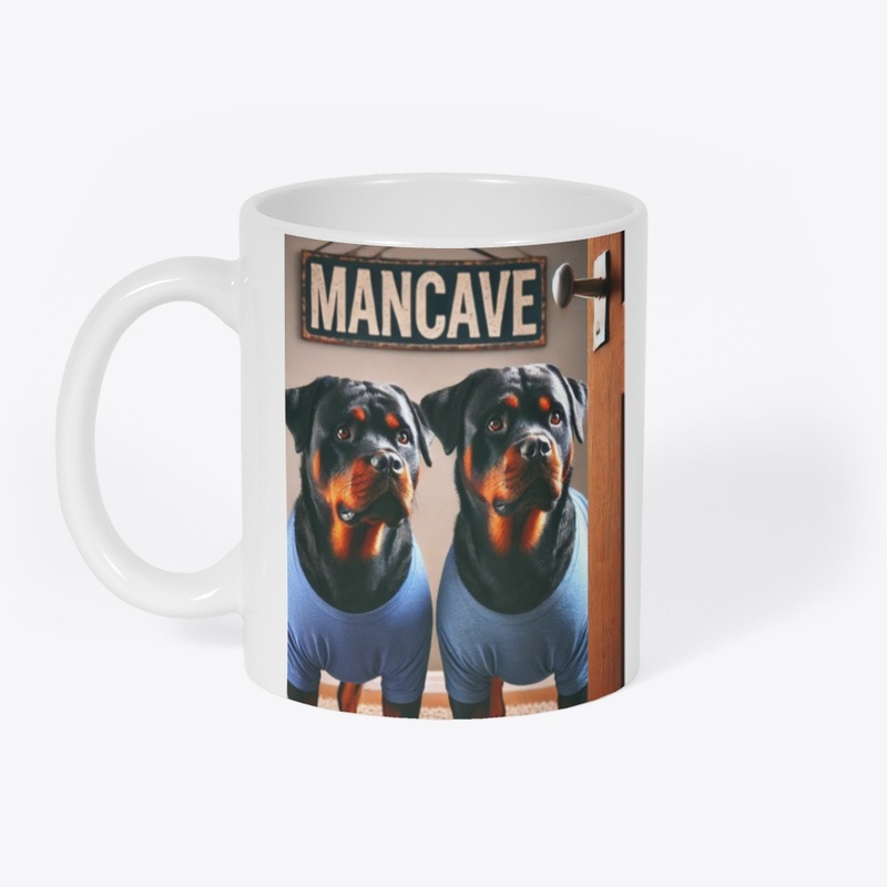 Rottweiler Mancave Merch 