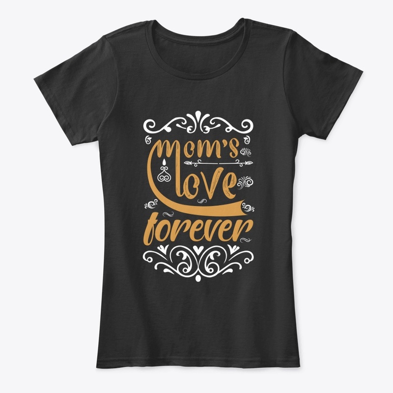 Mom love T-shirt design
