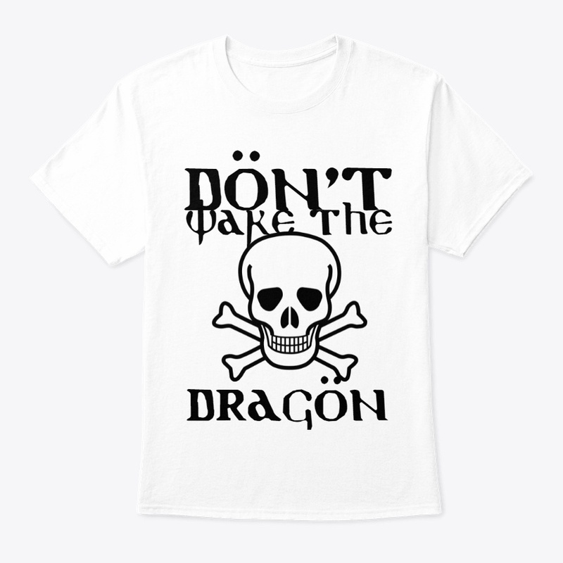 "DON'T WAKE THE DRAGON" logo apparel