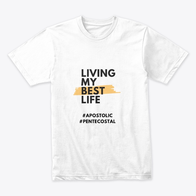Living My Best Life | Black Font