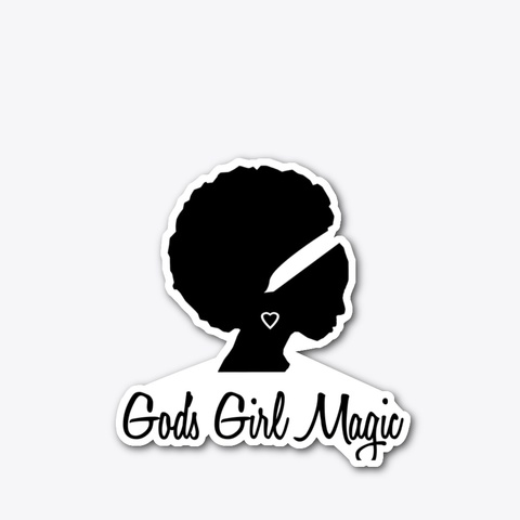 Gods Girl Standard áo T-Shirt Front