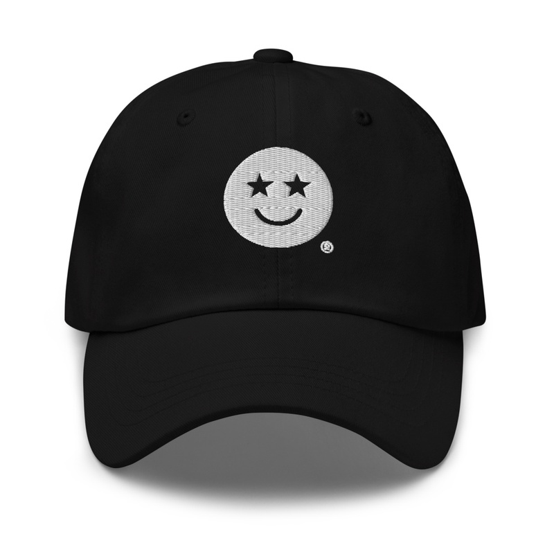 DJ Tev Hemmans Smiley Logo Dad Hat