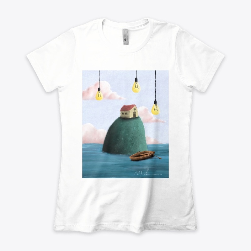 Vacation house art print