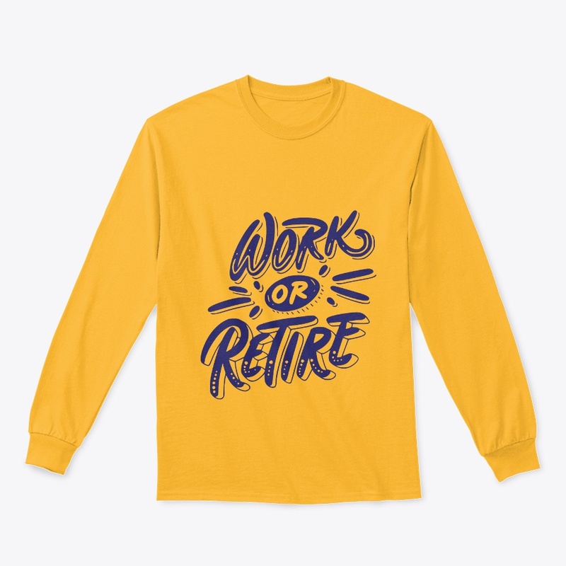 Work on retire Text