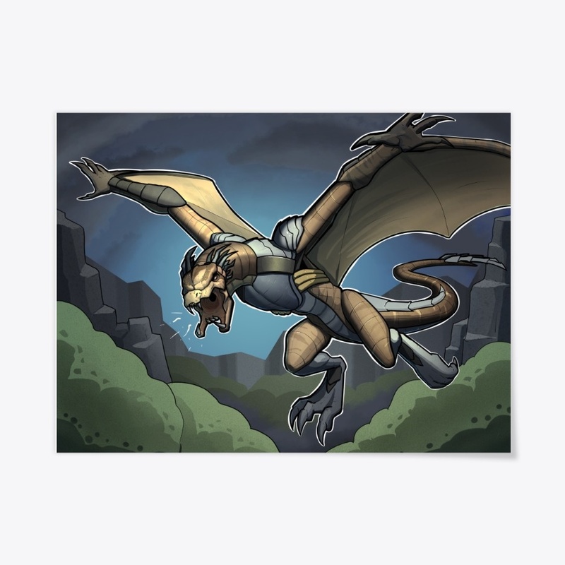The Winged Jungle Hunter POSTER