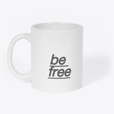 Free  White Maglietta Front