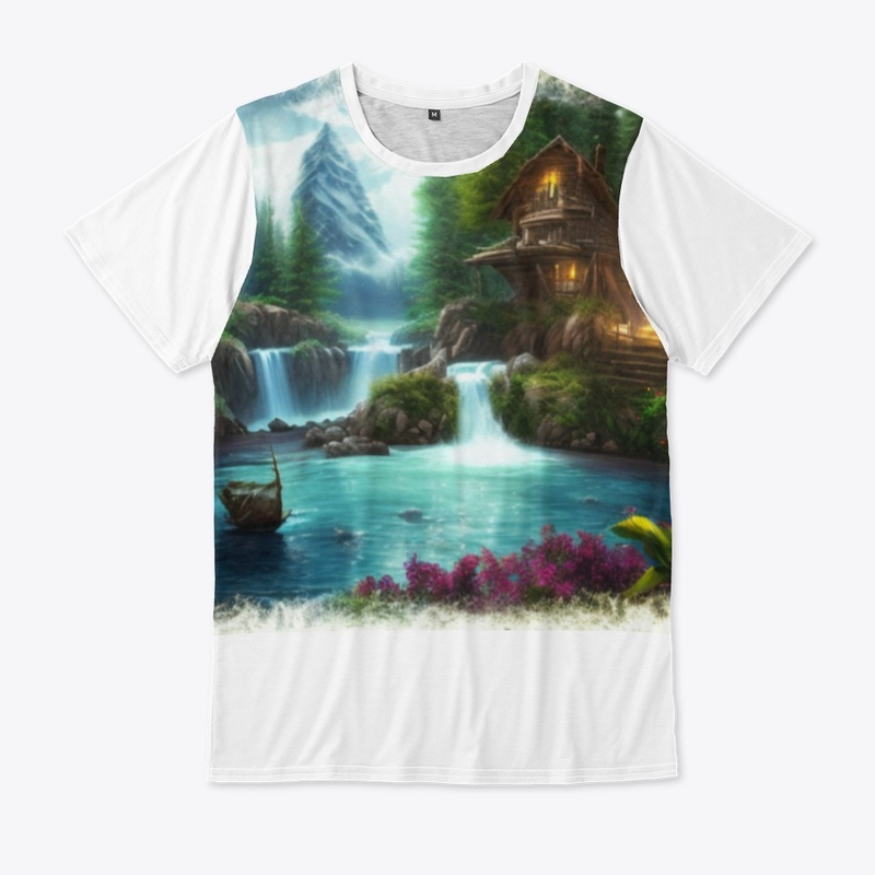 Waterfall Escape: Scenic Rock & Boulder