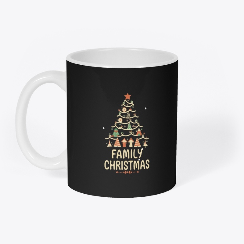 Falimy christmas t shirt design