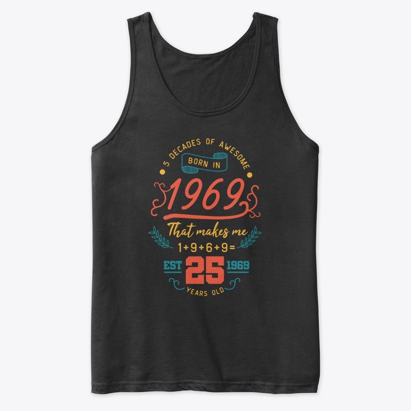 Born in 1969 makes me 25 years old