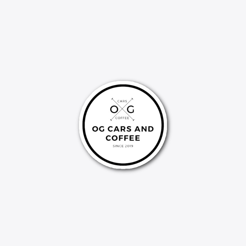 OG Cars and Coffee Sticker