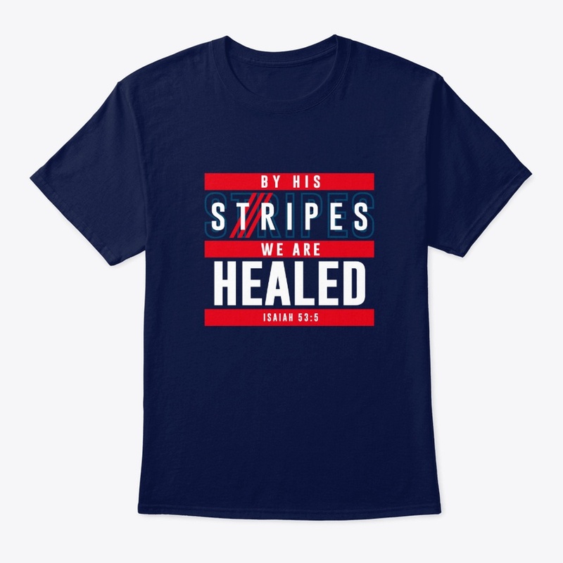 By His Stripes
