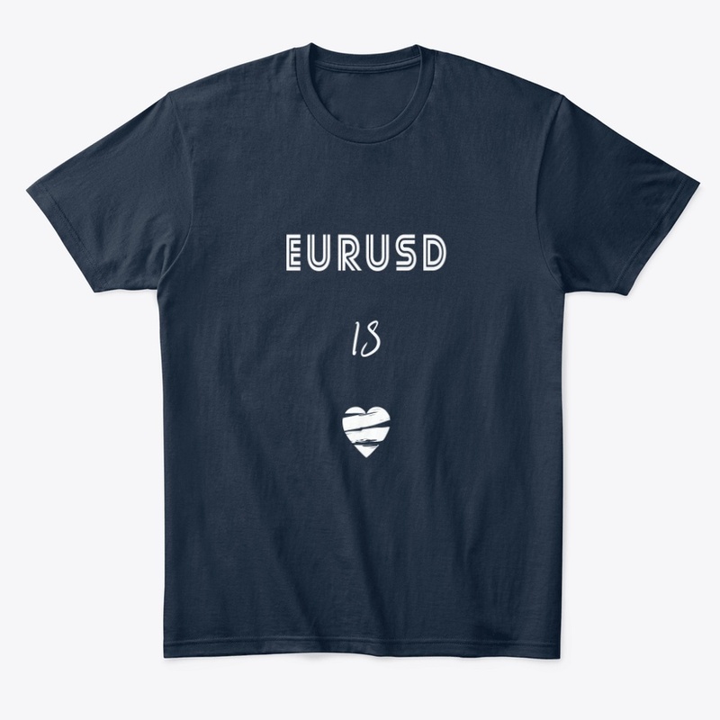 Forex trading EURUSD T-shirt