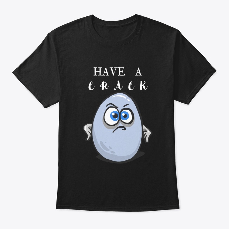 Angry Easter Egg - Have a crack White